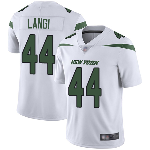 New York Jets Limited White Youth Harvey Langi Road Jersey NFL Football #44 Vapor Untouchable
